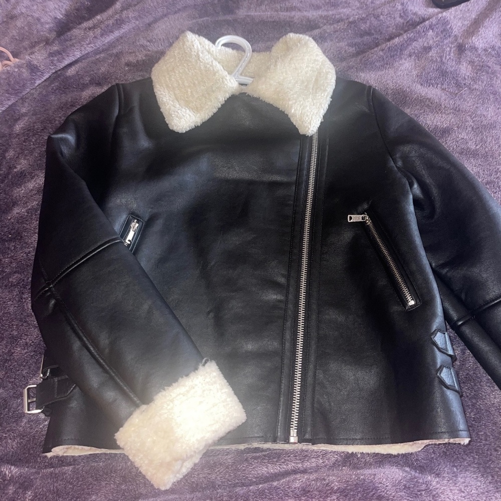 Leather jacket